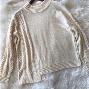 Michael Kors Chunky Asymmetrical Knit Sweater